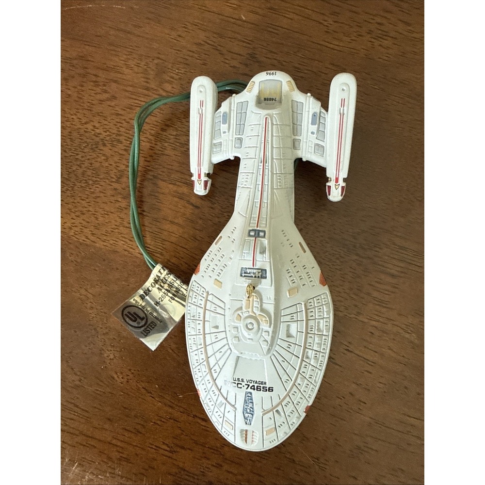 Hallmark Star Trek Voyager U.S.S. Voyager Ornament Multicolor No Box